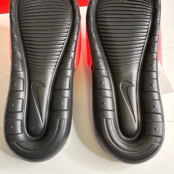 NWT Nike Victori slides magic ember and black / neon coral - Picture 5 of 7